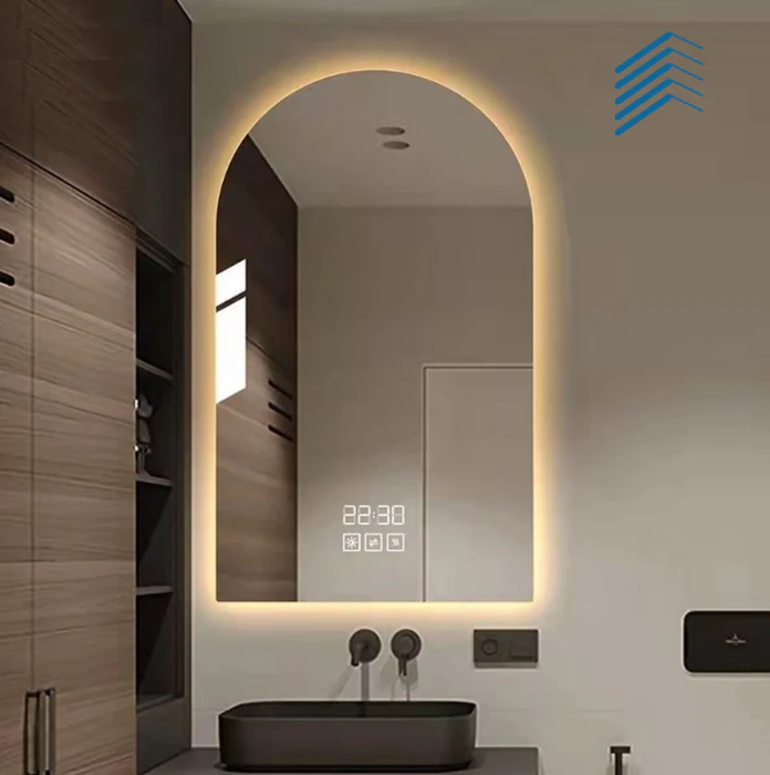 Arched LED Mirror