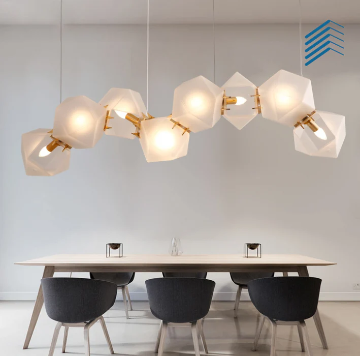 Molecules Chandelier