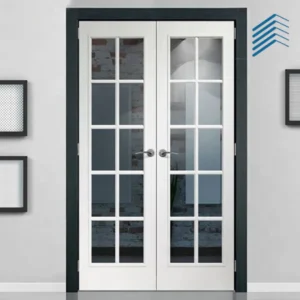 French Swing Double Glass Door